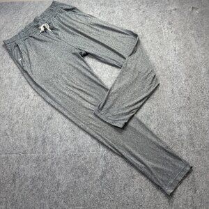 Vuori Ponto Performance Pants Men L Gray 32" Tapered Stretch Athletic Slim